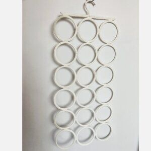 IKEA Multi Use White Belt Tie Scarf Closet Organizer